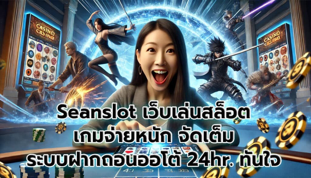 Seanslot เว็บเล่นสล็อตออนไลน์ เกมจ่ายหนัก จัดเต็ม -4