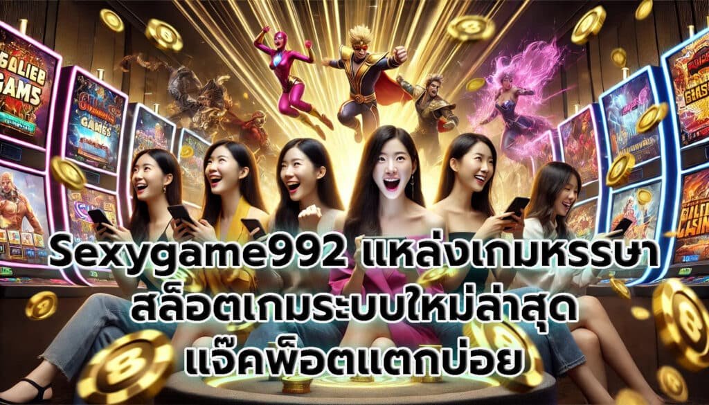 Sexygame992 แหล่งเกมหรรษา สล็อตเกม ระบบใหม่ล่าสุด-3