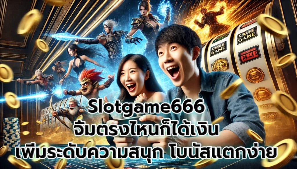 Slotgame666 จิ้มตรงไหนก็ได้เงิน เพิ่มระดับความสนุก โบนัสแตกง่าย กำไรล้นจอ-8